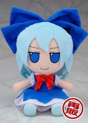 Plush of Cirno from Touhou